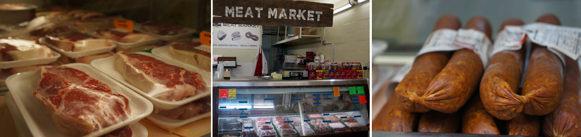 The Center MiniMart's meat selections